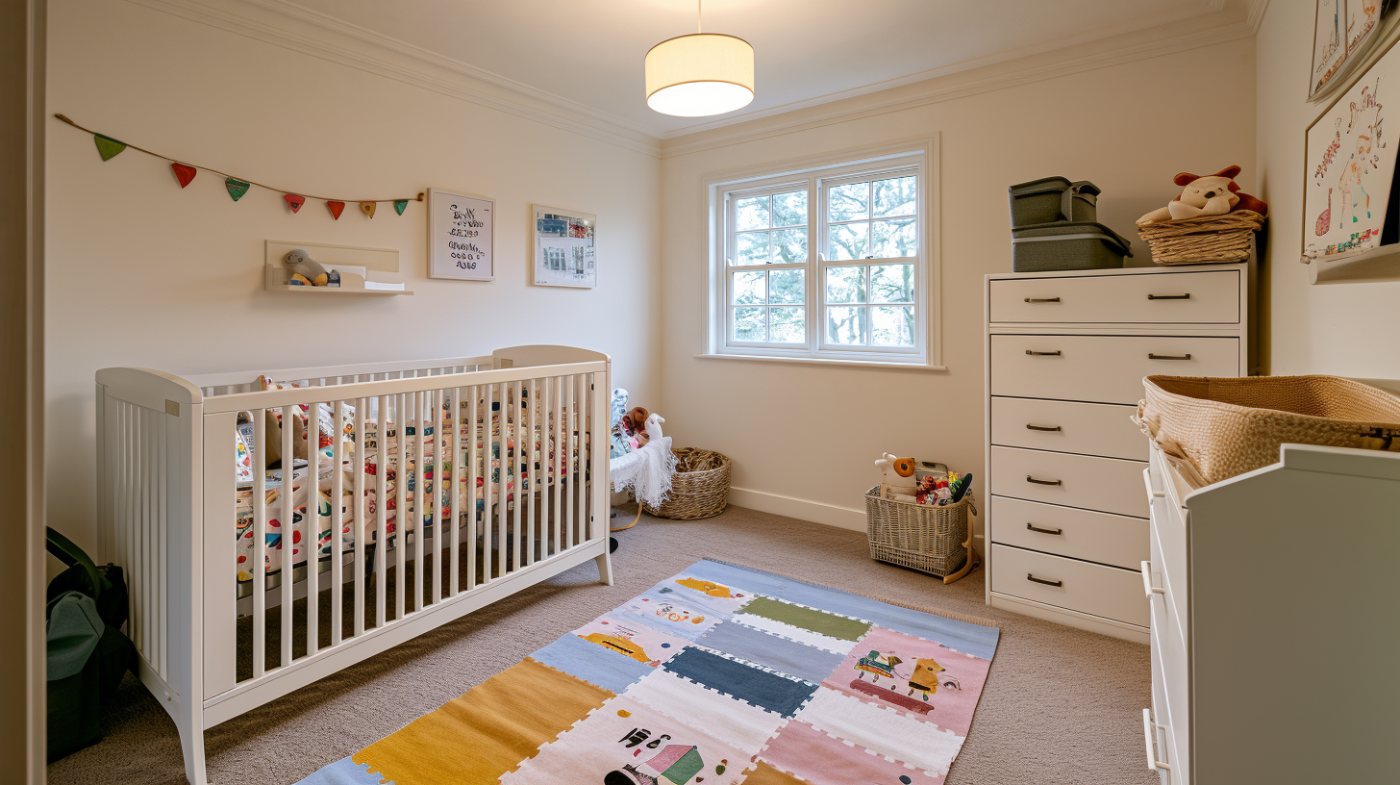The same room after the bluum redesign, calm and child-centred