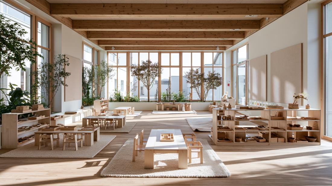 Projekt · Ein Kindergarten, der atmet · Kindergarten